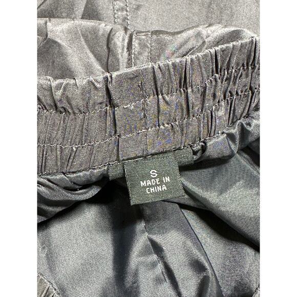 Otello Pelle Track Suit Womens Small Gray Brown Silk Windbreaker Jacket Pants‎ - Picture 11 of 16